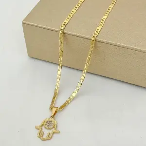 Cadena De Dama De Tejido Cartier Plana D