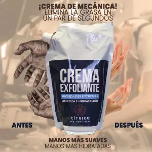 Exfoliatos - Crema quita grasa
