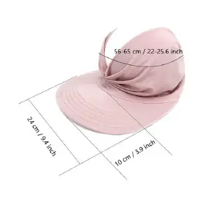 GORRA DE MUJER CON VISERA EXTRA GRANDE