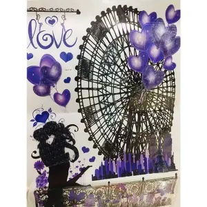 Sticker Adhesivo Para Pared CLA-081