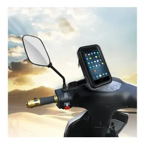 Soporte Estuche Impermeable Celular Moto