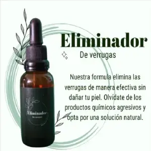Aceite eliminador de verrugas