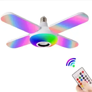 LAMAPARA BOMBILLO RGB PARLANTE COLORES