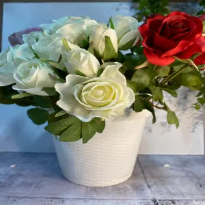 Matero pequeño blanco