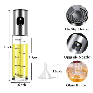 Dispensador de Aceite en Kit (4 en 1): ¡Revoluciona tu Cocina! - Dispensador de Aceite en Kit (4 en 1)