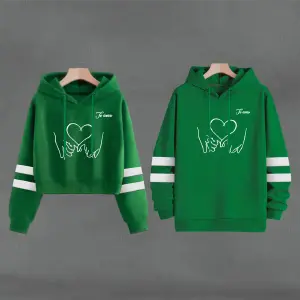 Buso Buzo, Hoodie MANOS CORAZON VERDE