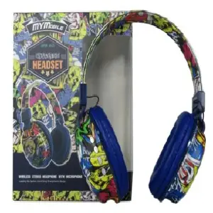 Diadema Estampada Inalámbricos BT BK-21