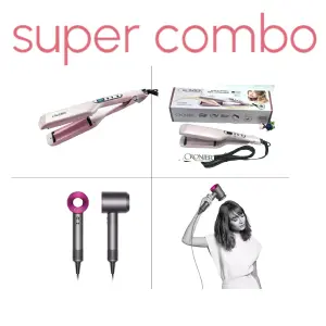 SUPER COMBO Secador y Rizador