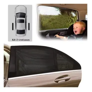 Parasol Ventana Carro Cortina Tapasol X4