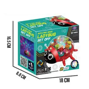Robot Mariquita Juguete Luces Sonido
