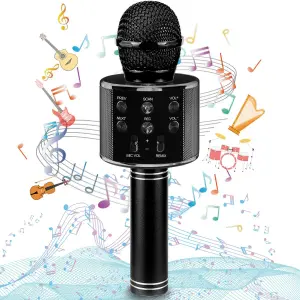 Microfono Karaoke Con Altavoz Bluetooth