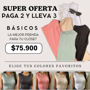 Pack 3 Blusas