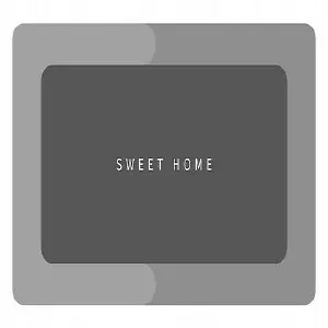 Tapete Piso Antideslizante Sweet Home