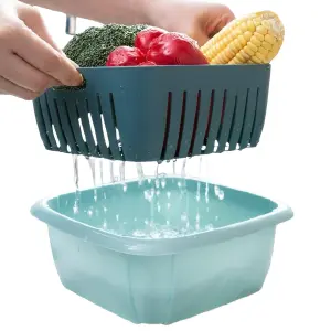 Cesta Doble Conservacion Frutas Verduras