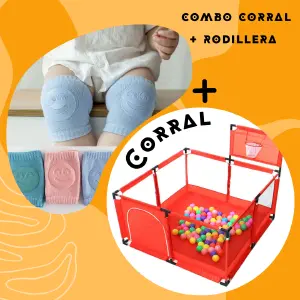 Combo Corral y Rodillera: Seguridad y Comodidad para tu Bebé - Combo corral y rodillera