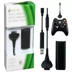 Kit Carga Y Juega Para Control Xbox 360