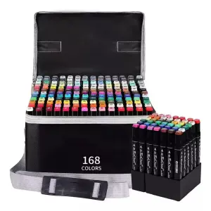 SET DE MARCADORES POR 168 PCS