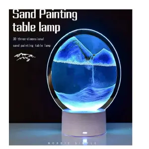 Arte De Arena En Movimiento 3D