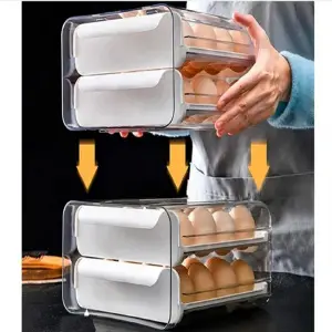 Canasta Porta Huevos Organizador X24 Con