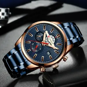 Reloj Curren 8352 Clásico Cuarzo Acero