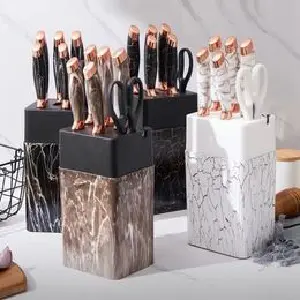SET CUCHILLOS CERÁMICA