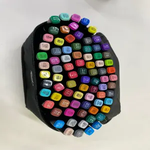 Marcadores doble punta 80 piezas