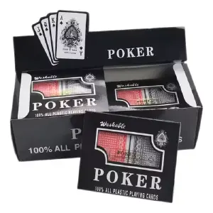 Baraja de Cartas de Poker Royal Lavable: ¡Experiencia de Juego Inigualable! - Baraja Cartas Juego Poker Royal Lavable