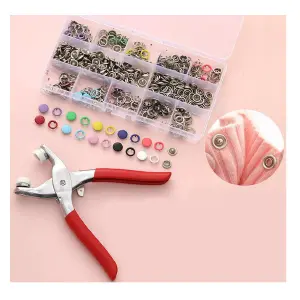 Kit De Broches A Presión: La Solución Perfecta Para Tus Proyectos De Costura - Kit De Broches A Presión, Broches, Boton