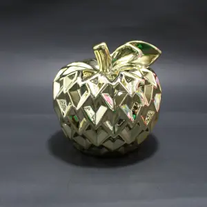 Fruta Manzana decorativa de cerámica