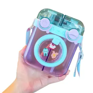 Botilito Agua Niños Lavadora Mora