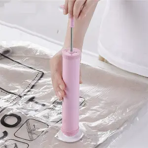 Bolsa de Empaque al Vacío X2 con Bomba: ¡Máxima Frescura y Ahorro de Espacio! - Bolsa de empaque al vacío X2 con bomba