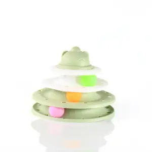 Torre para gato con tres niveles