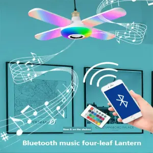 Bombillo Parlante Bluetooth Con Control