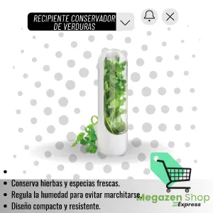 RECIPIENTE CONSERVADOR DE VERDURAS