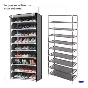 ZAPATERO DE TELA 9 NIVELES