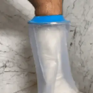 Protector De Pies Hermético Para Ducha: ¡Dile Adiós a los Pies Mojados! - Protector De Pies Hermético Para Ducha