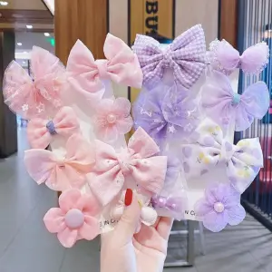hebillas para niñas tipo moño