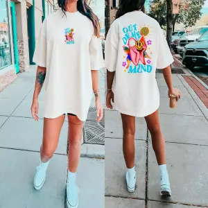 Camisetas grficas oversize - 731752