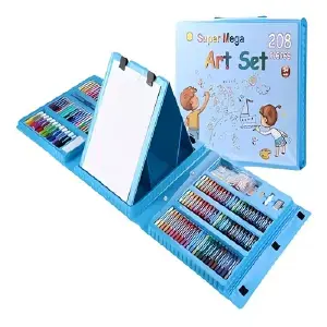 Kit Arte Niños Maleta Crayon Acuarela