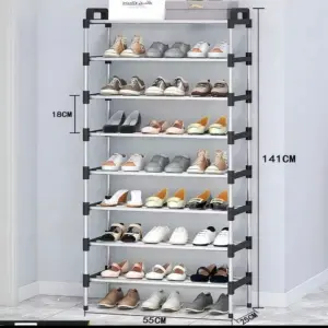 ZAPATERO DE 8 NIVELES METALICO