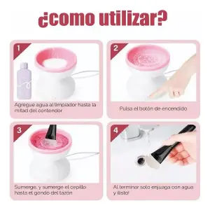limpia brochas usb