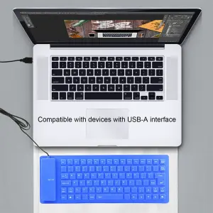 Teclado Alambrico Computador Pc Impermea