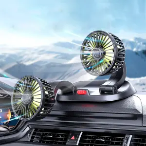 Ventilador Doble De Coche LJPVI-20