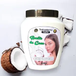 Tratamiento capilar aceite de coco