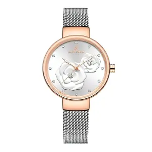 Reloj Naviforce Casual Nf5013 Flor Mujer