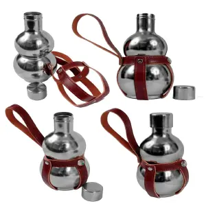 Licorera  En Acero Inoxidable De 18 Oz