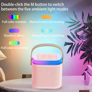 Mini máquina de karaoke para niños, alta