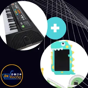 Combo tableta dino+organeta teclado