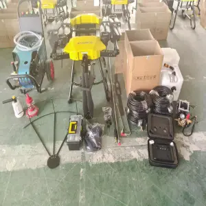 Drone limpia fachadas, Drone de limpieza