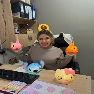 lampara de mesas kawaii